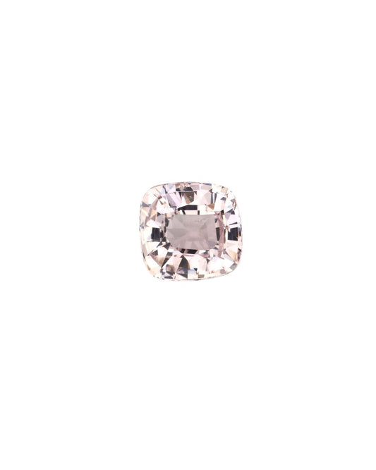 Peach Sapphire Cushion Cut Unheated 1.03 cts