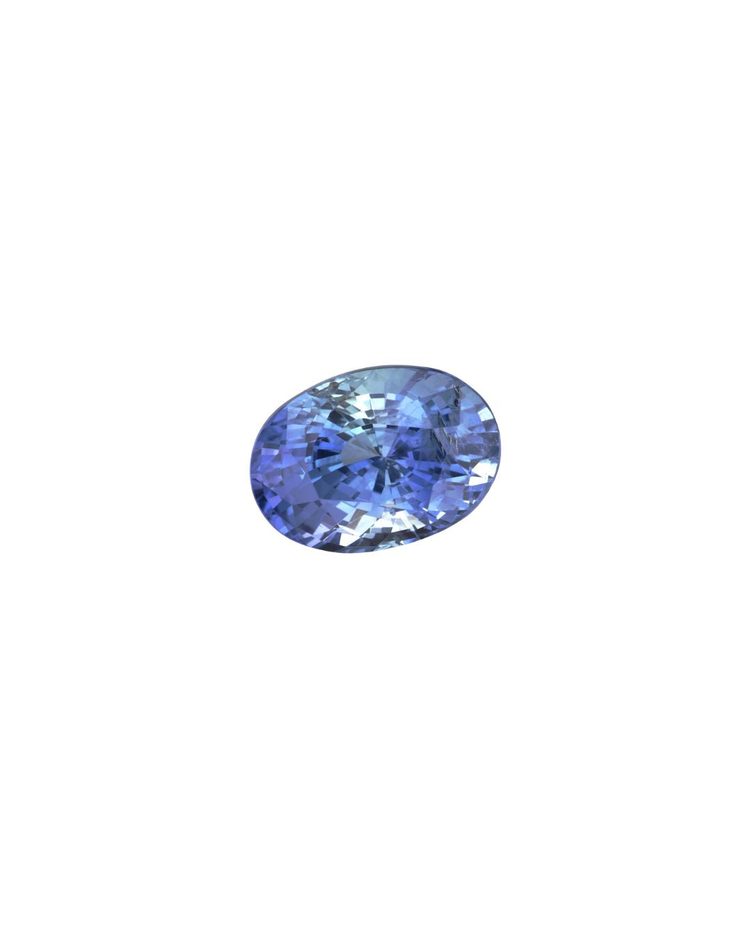 Blue Sapphire Oval Cut Unheated 1.46 ct