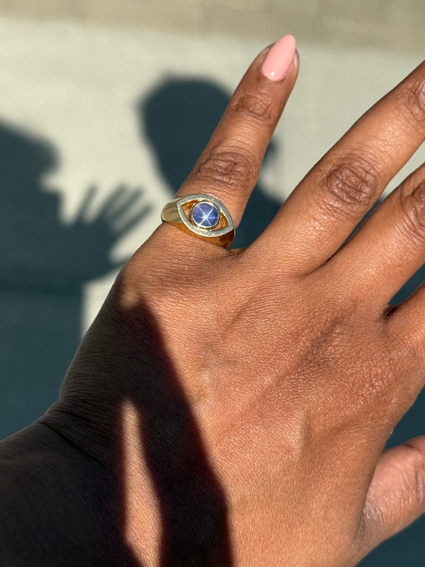 Evil Eye Signet Ring