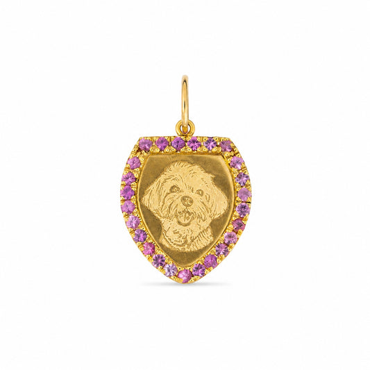 Pet Portrait Pendant