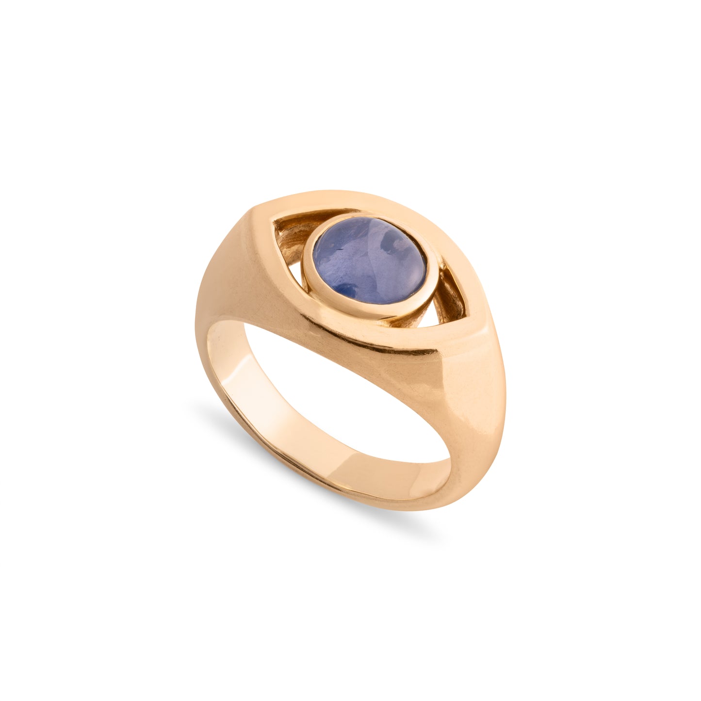 Evil Eye Signet Ring