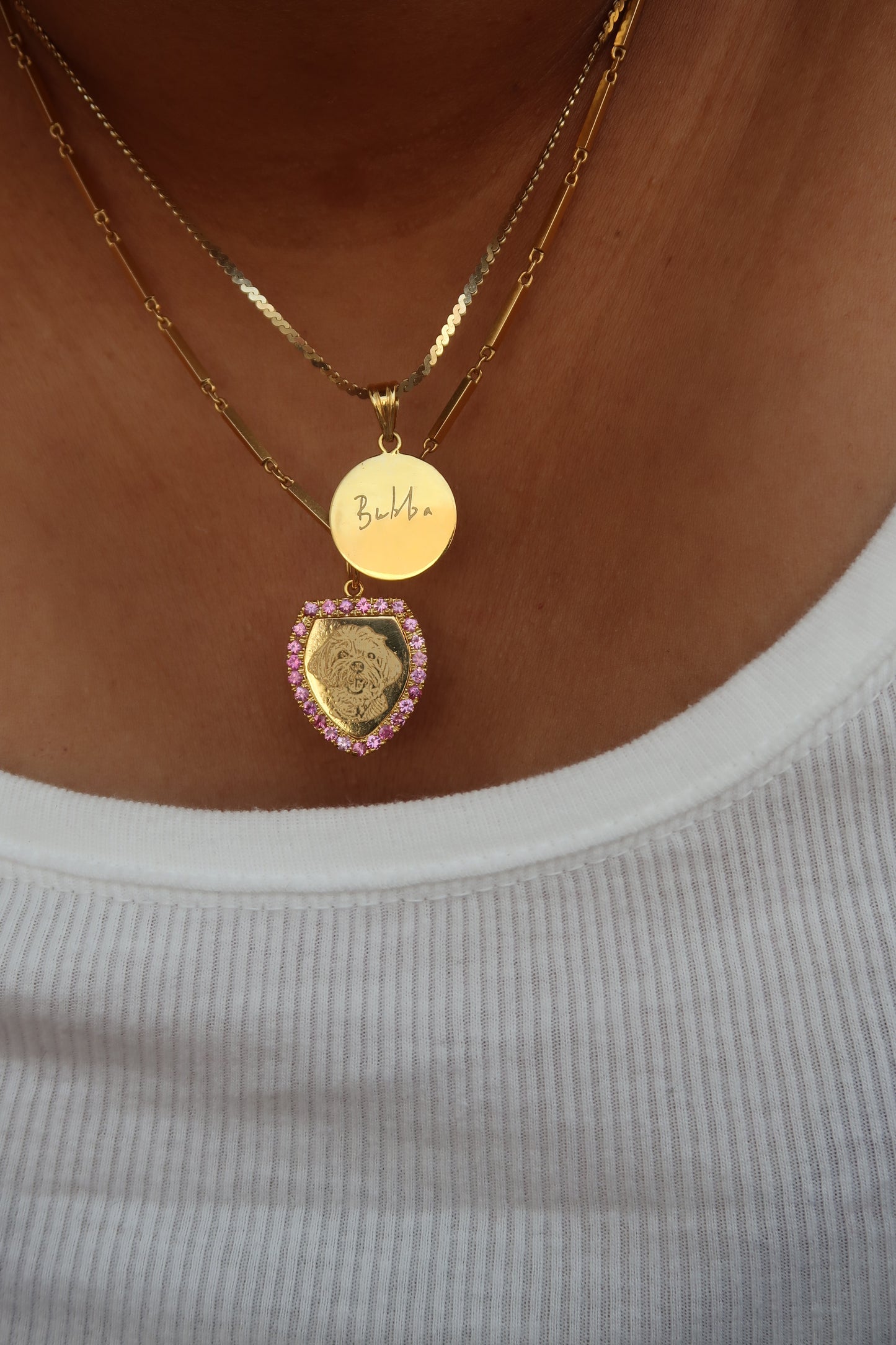 Pet Portrait Pendant